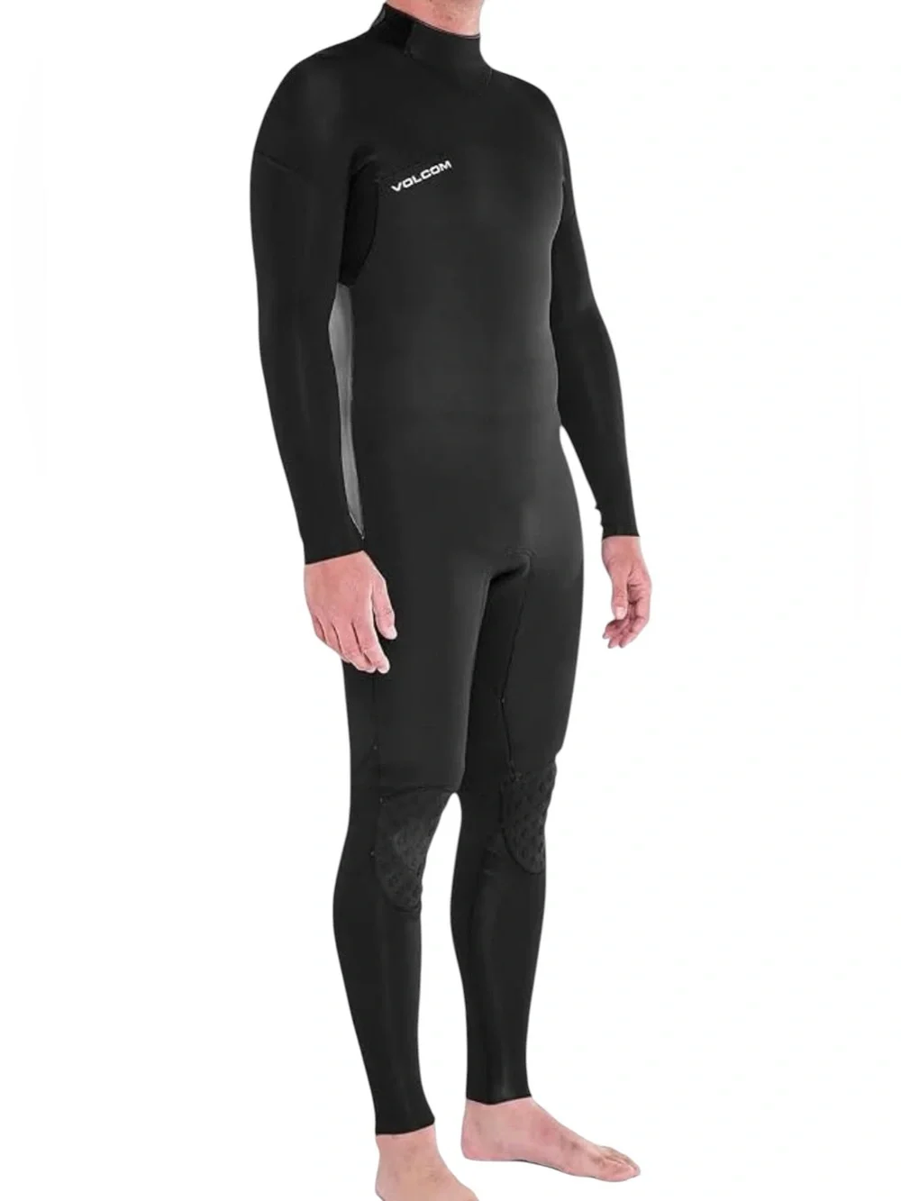 Volcom Men's 4/3MM Modulator Chest Zip Full Wetsuit Black Long Sleeve Size Large
